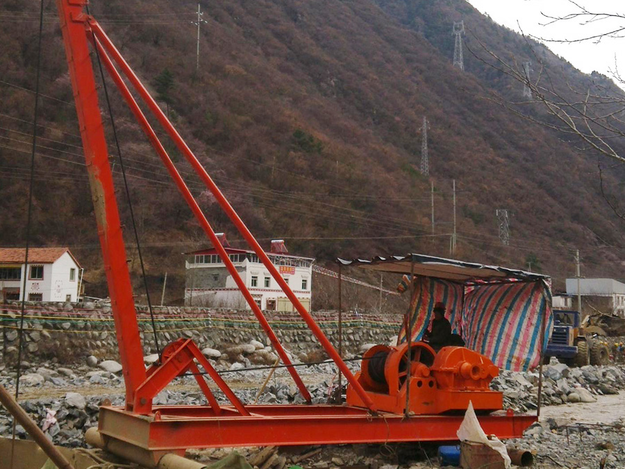 CK桩机现场施工