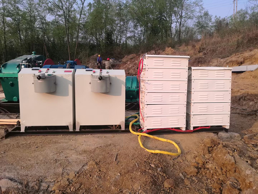 索道牵引起吊施工